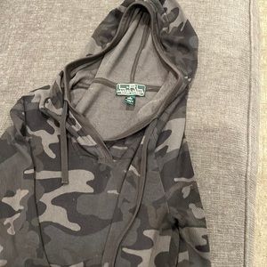 Lauren-Active hooded top